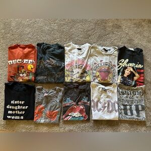 BUNDLE of 10X Graphic Tees